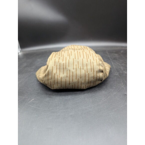 East German Rain Drop Camo Field Cap Hat NVA II 1856P Tan Rare Vintage - Picture 3 of 6